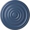 Ekena Millwork Carton Ceiling Medallion (For Canopies up to 3 3/4"), Hand-Painted Americana, 17 3/4"OD x 1 3/8"P CM18CAAMF - alternate 1
